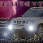 Xenon Halogen Fog Lamps Driving Lights Kit for 2001-2013 Nissan X-Trail xtrail