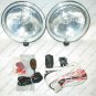 Auxiliary Driving Lights Bumper Grille Lamps Kit for Fiat 124 Spider & Coupe
