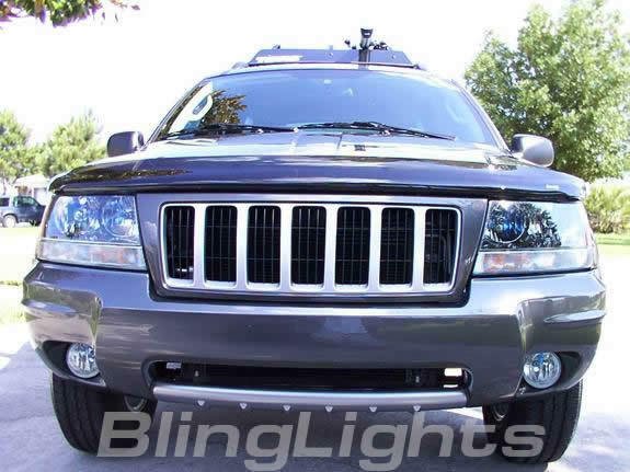 Xenon Fog Lights lamps foglamps foglights kit for 2004-2010 Jeep Grand Cherokee
