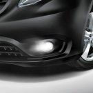 White LED Angel Eye Halo Fog Lamps Lights Kit for Mercedes-Benz Metris