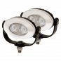 LED Chrome Flood Lights Lamps Kit for Buell Ulysses XB12