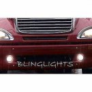 Blue Halo Fog Lamps Angel Eye Driving Lights For Freightliner Columbia Foglamps