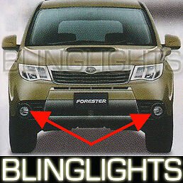 XENON HALOGEN FOG LAMPS driving lights for 2009-2010 SUBARU FORESTER