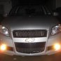 Xenon Halogen Fog Lamps Driving Lights Kit for 2009-2019 Chevrolet Aveo