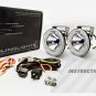 Blue Halo Fog Lamps Driving Lights Kit for 1996-1999 Saturn SL SW 96 97 98 99
