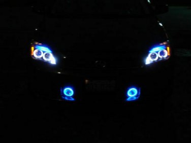 White Halo Angel Eye Fog Lamps lights For 2005-2010 Scion tC 05 06 07 08 09 kit