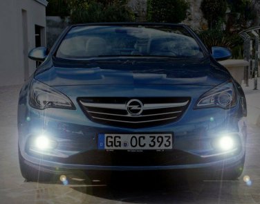 Xenon Halogen Bumper Fog Lamp Driving Lights Kit for 2016-2018 Buick Cascada