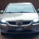 Blue Halo Fog lamps Angel Eye Fog lights Kit For 2004-2008 Mitsubishi Galant