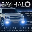 Halo Foglamps Angel Eye Fog Lamps Lights For 2007-2012 Chevrolet Chevy Suburban