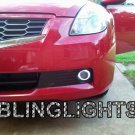 White LED Angel Eye Fog Lamps Driving Lights for 2007-2012 Nissan Altima