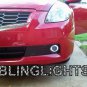 White LED Angel Eye Fog Lamps Driving Lights for 2007-2012 Nissan Altima