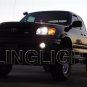 Blue Halo Angel Eye Fog Lamps Driving Lights for 2003 - 2013 Toyota Tundra