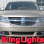 Xenon Halogen Fog Lamps Lights Lamp Light Kit for 2009-2011 Dodge Journey