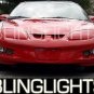 Halo Fog Lamp Angel Eye Driving Lights For Pontiac Firebird Trans Am Formula WS6