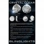 Can-Am Spyder Roadster Trike White LED Driving Lights Fog Lamps Drivinglights