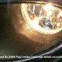 Xenon Halogen Fog Lamps Driving Lights for 2014-2018 Nissan Qashqai 2015 2016
