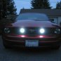 10,000K Blue LED Driving Light Fog Lamp Kit for Ford Mustang Grill ( all years )