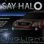 White Angel Eye Fog Lamps Driving Lights Kit for 2007-2012 GMC Acadia