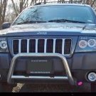 White Angel Eye Fog Lamps Driving Lights Kit for 1999-2004 Jeep Grand Cherokee
