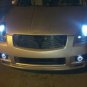 Blue Halo Angel Eye Fog Lamp Driving Lights for 2004-2008 Nissan Maxima Body Kit