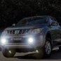 Xenon Halogen Driving Lights Fog Lamps Kit For 2015 2016 2017 Mitsubishi L200