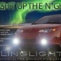 Xenon Halogen Fog Lamps Driving Lights Kit For 2004-2007 Saturn Ion Red Line