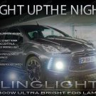 Xenon Halogen Fog Lamps Driving Lights Kit For Citroen DS3 Citroën