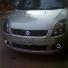 White Halo Fog Lamp Angel Eye Driving Lights for 2005-2010 Suzuki Swift