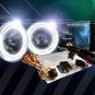 White Halo Fog Lamp Angel Eye Driving Lights for 2005-2010 Suzuki Swift