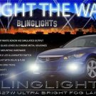 Fog Lamp Driving Light Kit for 2011 2012 Honda Accord coupe sedan