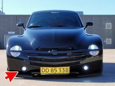 White LED Halo Fog Lamps Driving Lights for 2003 2004 2005 2006 Chevrolet SSR