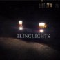 Blue Halo Fog Lamp Angel Eye Driving Light Kit for 1998-2003 Dodge Durango