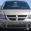 XENON HALOGEN FOG LIGHTS Lamps for 2001-2007 DODGE CARAVAN foglamps foglights