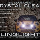 10,000K Blue LED Driving Light Fog Lamp Kit for BMW Mini Cooper /S Bumper Grille