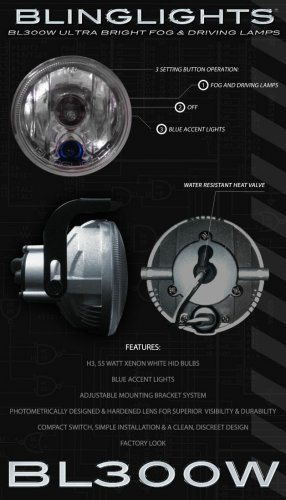 Xenon Halogen Fog Lights Driving Lamps Kit For 2018 2019 Chevrolet Traverse