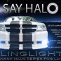 Halo Fog Lamps LED Angel Eye Driving Lights Kit for 2008 2009 2010 Dodge Avenger