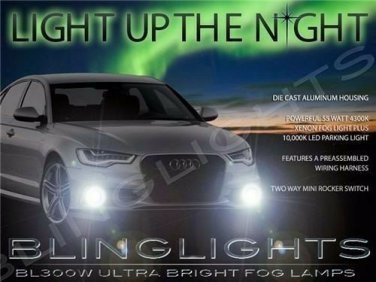 Xenon Halogen Fog Lamps Driving Lights Kit for 2012 2013 2014 Audi A6