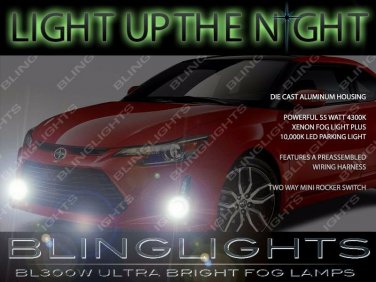 Xenon Halogen Fog Lamps Driving Lights Kit For 2014 2015 2016 Scion tC