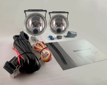 Xenon Halogen Driving Lamps Fog Lights for 2012 2013 2014 Toyota Belta XP90 Kit