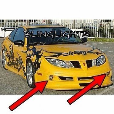 Halo Fog Lamp Angel Eye Driving Lights + Harness for 2003-2005 Pontiac Sunfire