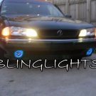 Blue Halo Angel Eye Fog Lamps Lights Kit For 1992-1999 Pontiac Bonneville SE SSE