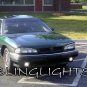 Blue Halo Angel Eye Fog Lamps Lights Kit For 1992-1999 Pontiac Bonneville SE SSE