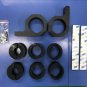 1" 1.5" 1.75" Bull Bar Mounting Light Brackets Lamp Mounts P-Clamps Set of 2