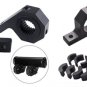 1" 1.5" 1.75" Bull Bar Mounting Light Brackets Lamp Mounts P-Clamps Set of 2