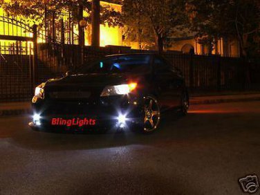 WHITE 4300K LED FOG LIGHTS For 2006-2009 PONTIAC WAVE Lamps foglamps foglights