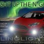 Xenon Halogen Fog Lamps Driving Lights Kit Sedan Hatch for 2014-2018 Ford Fiesta