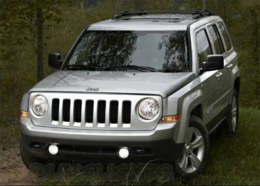 Blue Angel Eye Fog Lamps Halo Driving Kit for 2007- 2017 Jeep Patriot