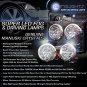 White 4300K Blinglights Super LED Day Light Fog Driving Lamps Lights