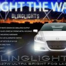 Xenon Halogen Fog Lamps Driving Lights + Harness Switch for 2011 2012 Honda CR-Z