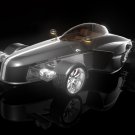 aD Tramontana Car Poster Print on 10 mil Archival Satin Paper 16" x 12"